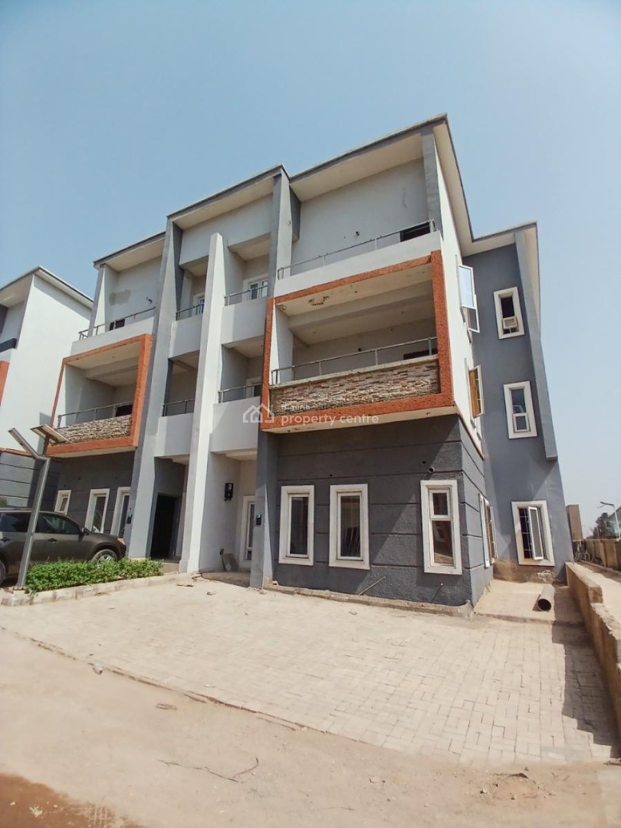 Brand New 4 Bedroom Terrace Duplex with 1room Bq, Kukwaba District, Abuja Beside Prime Estate, Kukwaba, Abuja, Terraced Duplex for Sale