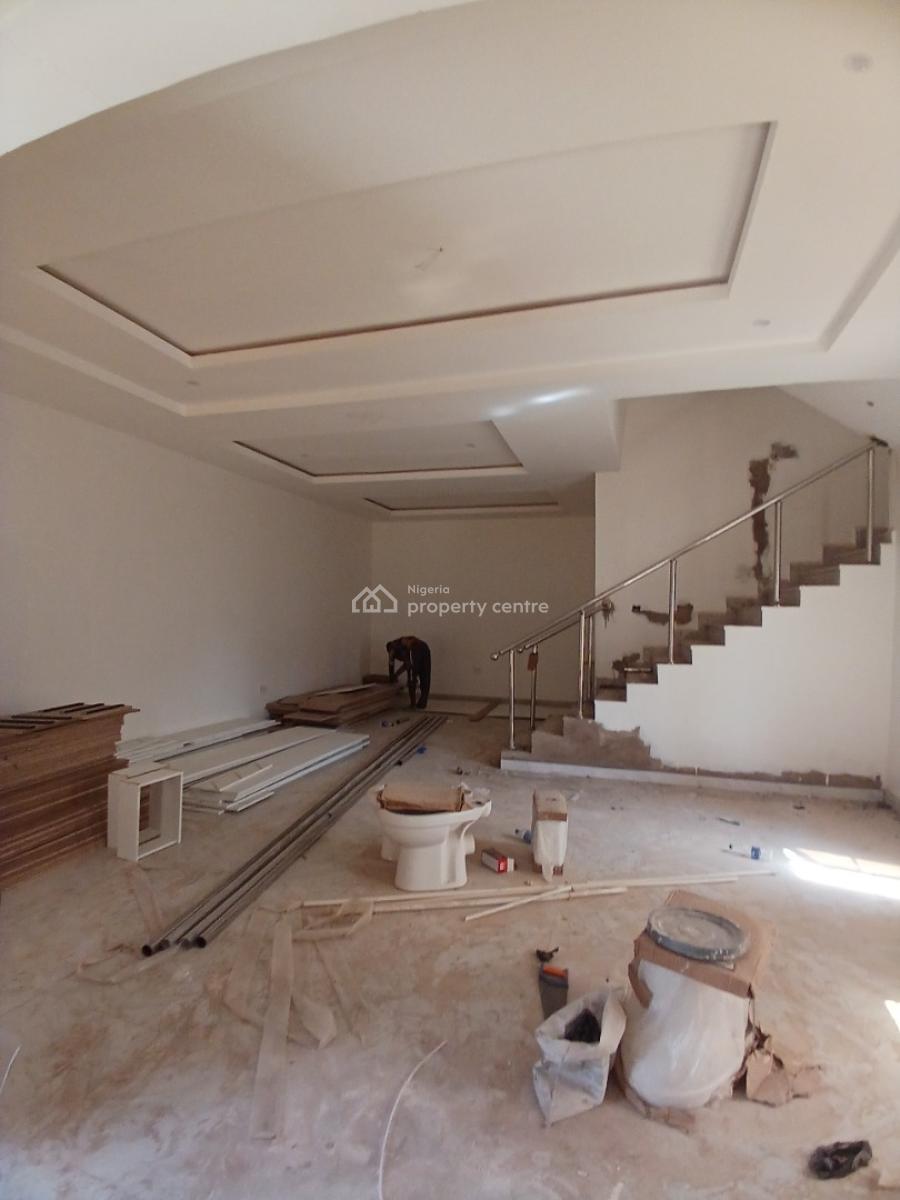 Brand New 4 Bedroom Terrace Duplex with 1room Bq, Kukwaba District, Abuja Beside Prime Estate, Kukwaba, Abuja, Terraced Duplex for Sale