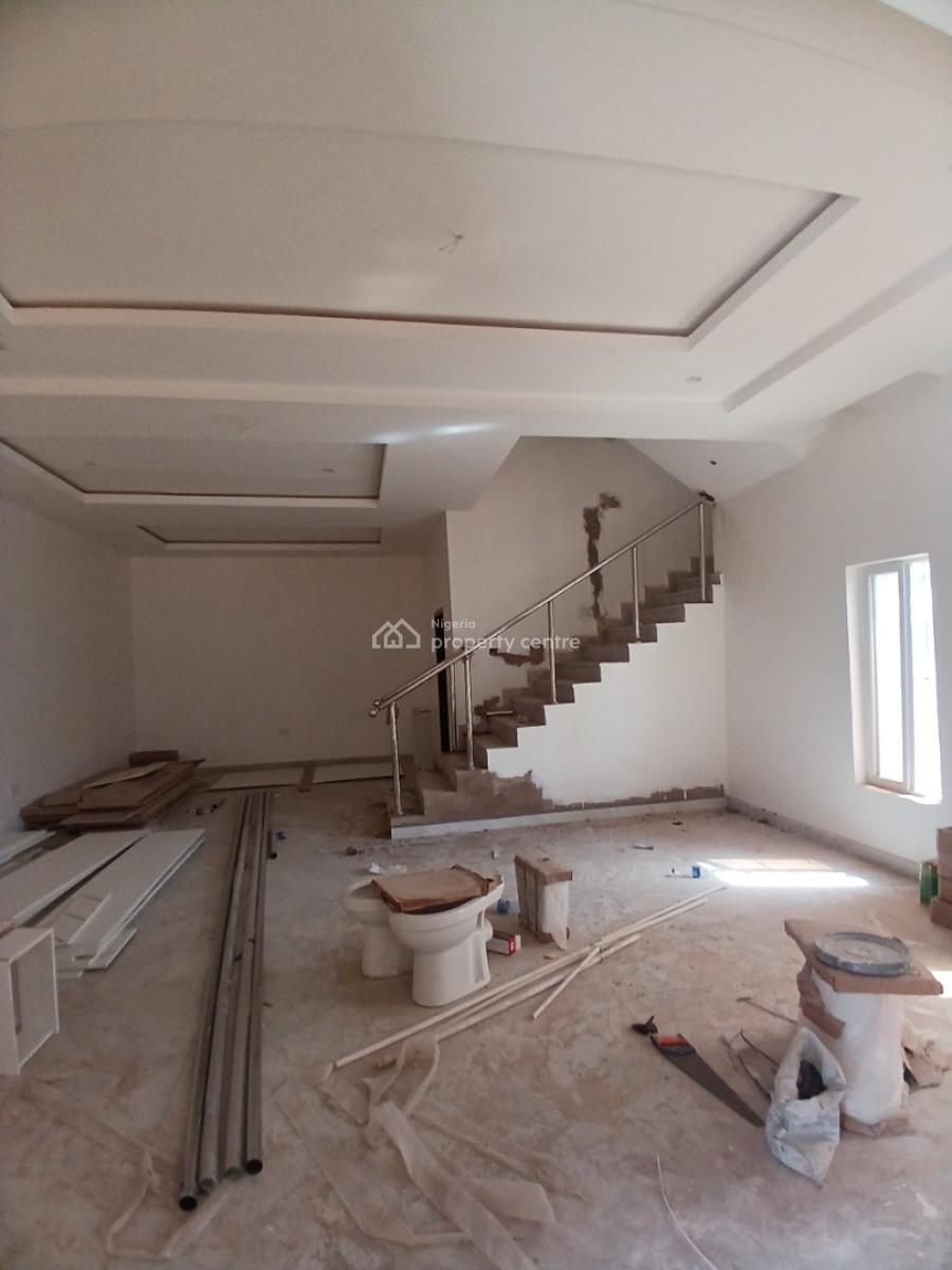 Brand New 4 Bedroom Terrace Duplex with 1room Bq, Kukwaba District, Abuja Beside Prime Estate, Kukwaba, Abuja, Terraced Duplex for Sale