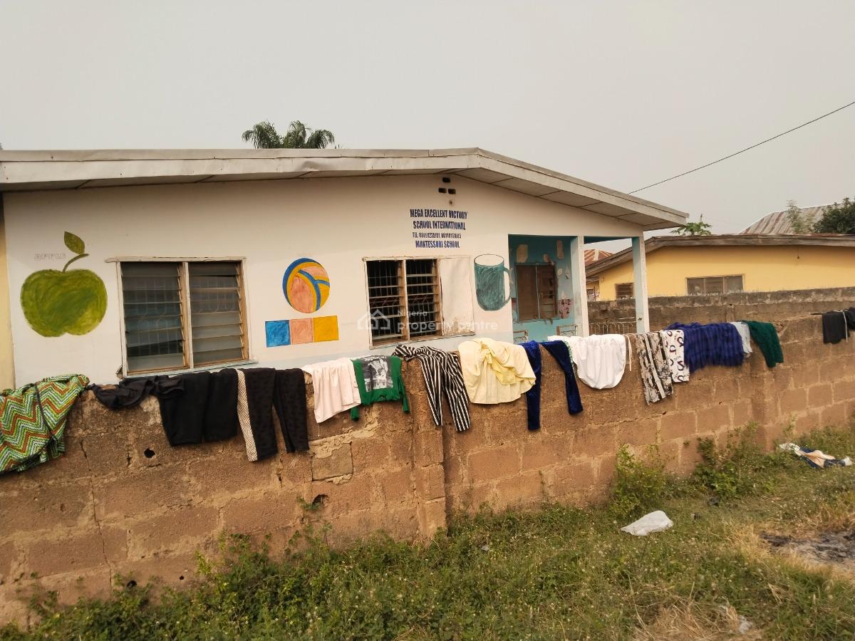 Demolish Or Remodeled Bungalow with 3 Units of 3 Bedroom Flatt, Adebayo Area Off Iworoko Road, Ado-ekiti, Ekiti, House for Sale