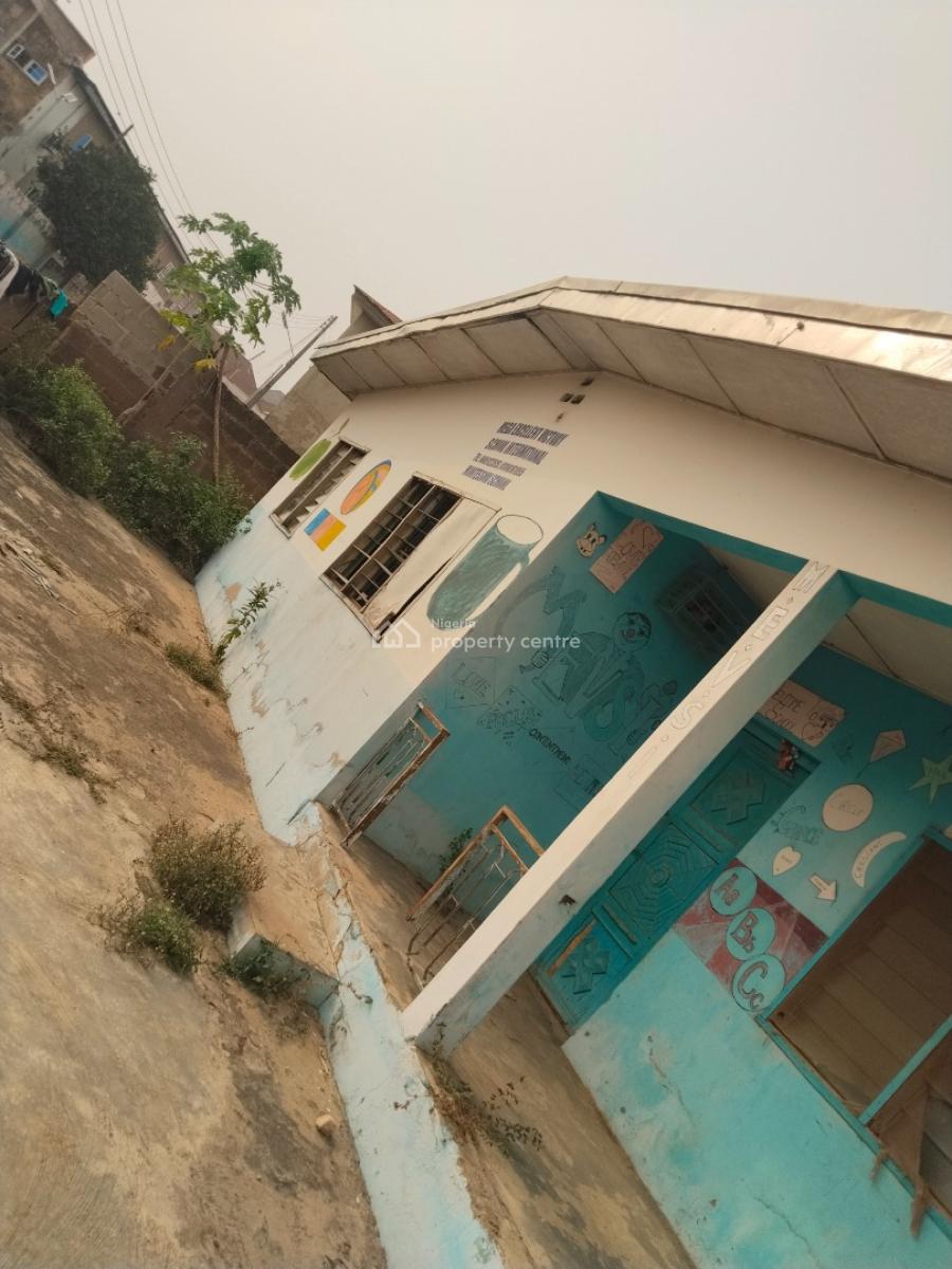 Demolish Or Remodeled Bungalow with 3 Units of 3 Bedroom Flatt, Adebayo Area Off Iworoko Road, Ado-ekiti, Ekiti, House for Sale
