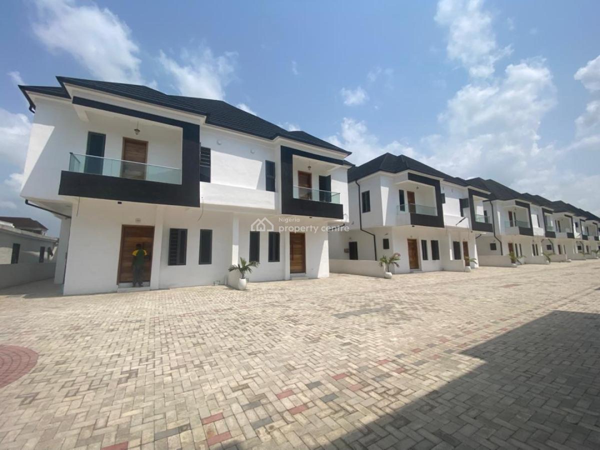 4 Bedrooms Terraced Duplex and Bq, Harris Drive, Vgc, Lekki, Lagos, Terraced Duplex for Rent