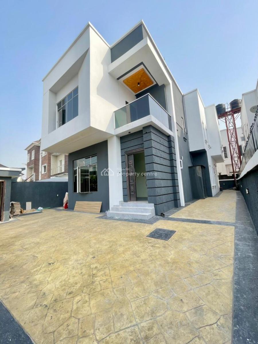 Gorgeously Built 5 Bedroom Fully Detached Home*, Osapa, Lekki, Lagos, Detached Duplex for Sale