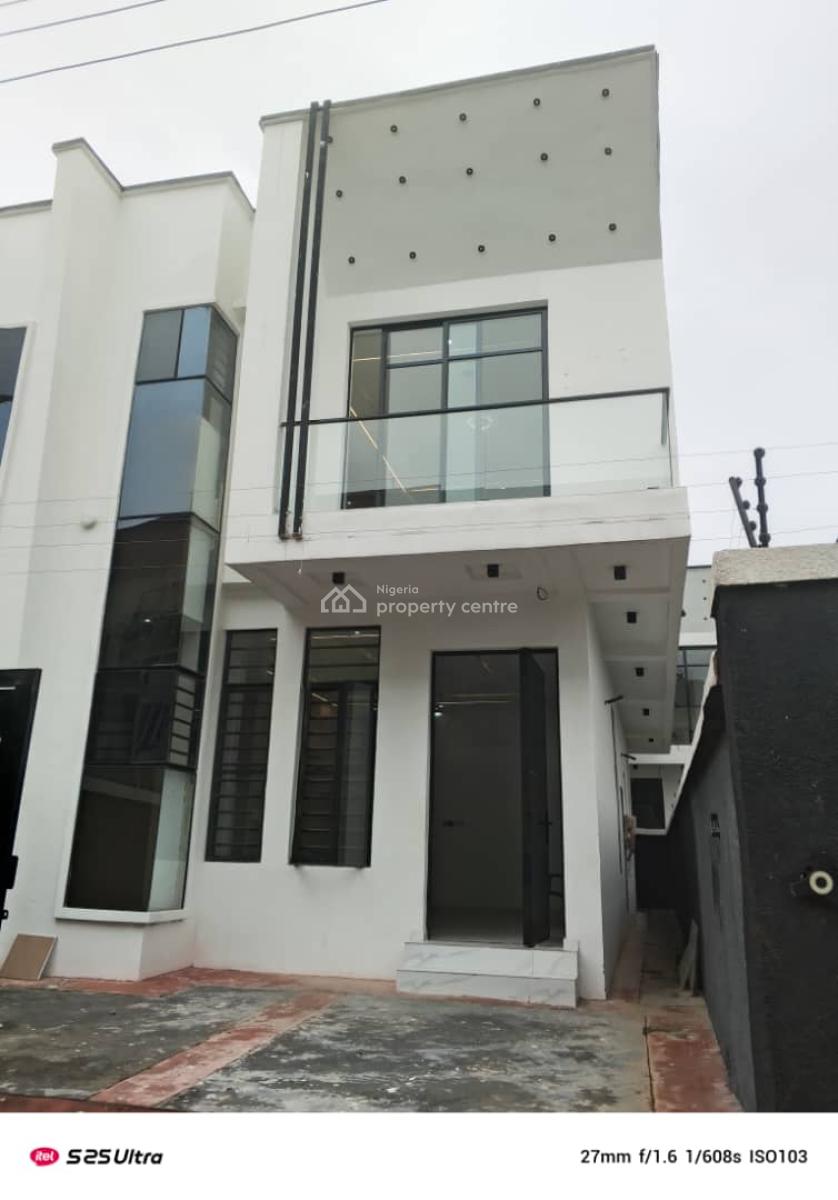 4 Bedroom Semi Detached Duplex with Inverter, Ikota Gra, Lekki, Lagos, Semi-detached Duplex for Rent