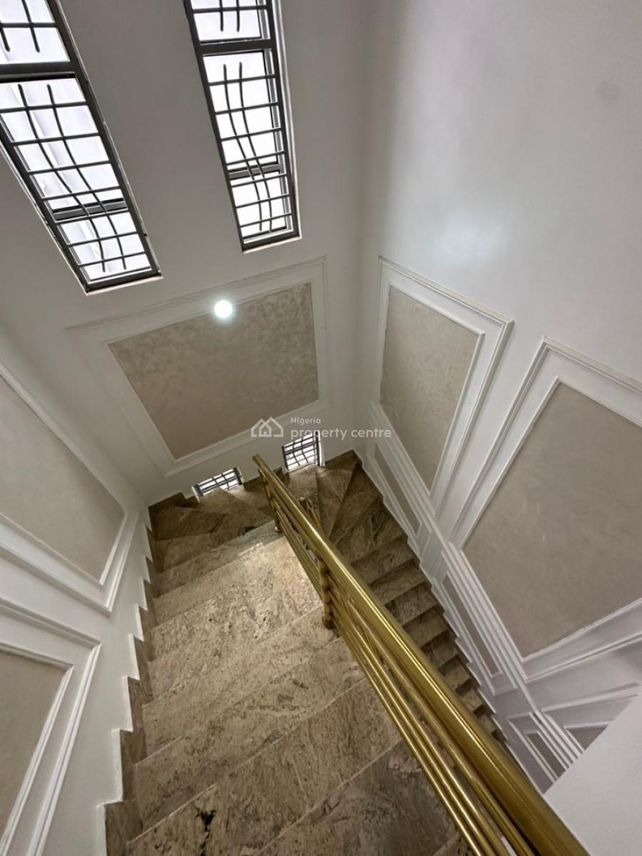 New 4 Units 6 Bedrooms Detached Duplex, Family Lounge, Gate House N Bq, (tarred Roads), Asokoro District, Abuja, Detached Duplex for Sale