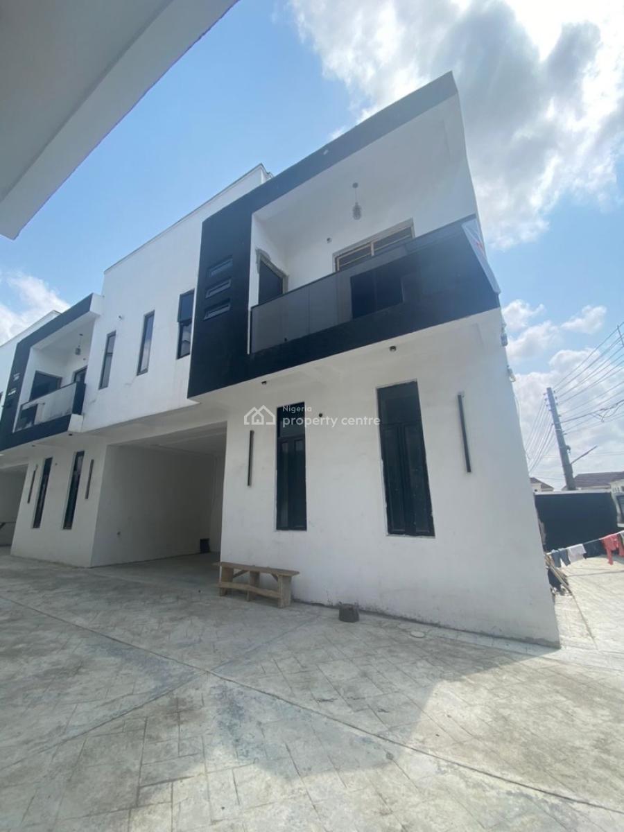 Brand New Self Serviced 4.bedrooms Terrace Duplex, Metro Home Estate, Sangotedo, Ajah, Lagos, Terraced Duplex for Rent