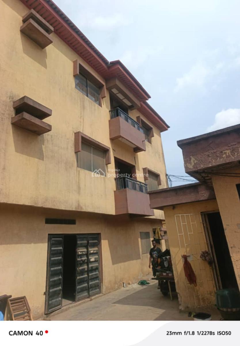 Very Solid 2 Storey Building, Ago Palace Way, Okota, Isolo, Lagos, Block of Flats for Sale