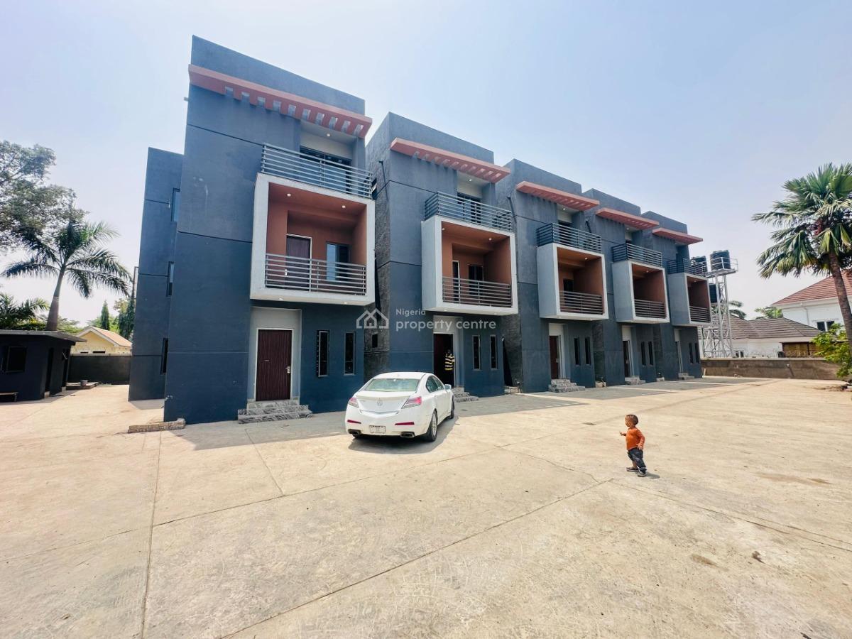 a Brand New Spacious 4-bedroom Terrace Duplex + 1bq, Jabi, Abuja, Terraced Duplex for Sale