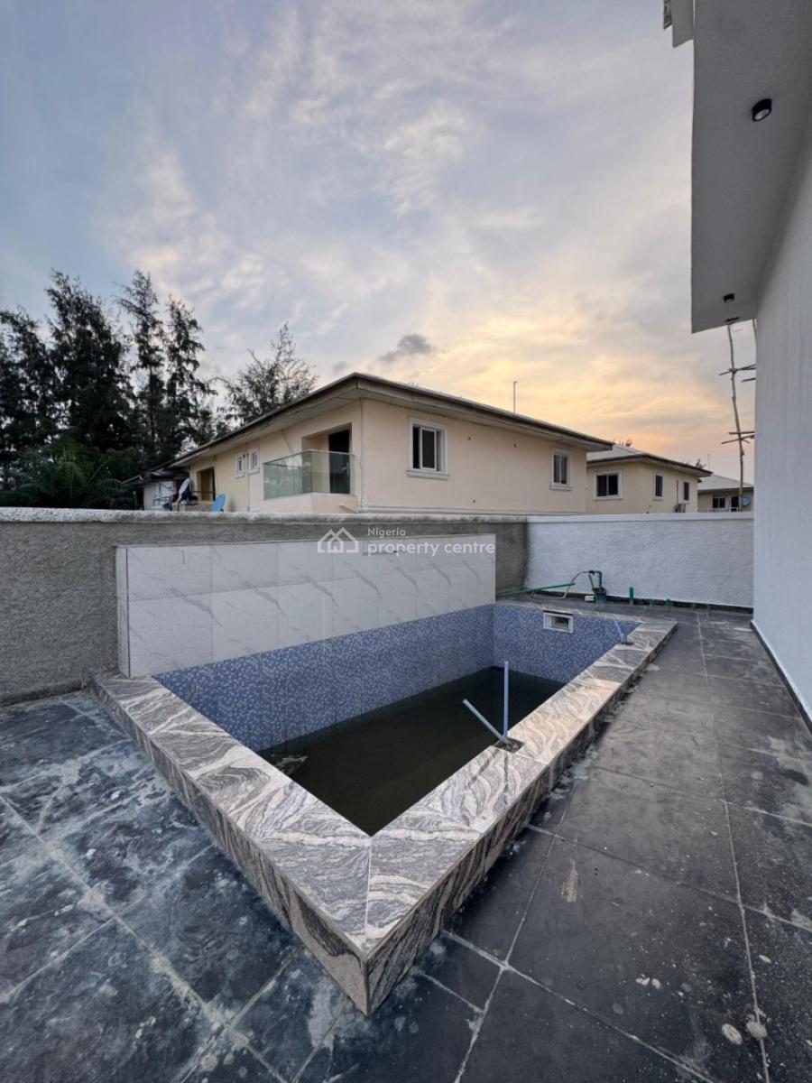 Self Serviced  Luxury 5  Bedroom Duplex with a Pool ., Ikota, Lekki, Lagos, Detached Duplex for Sale