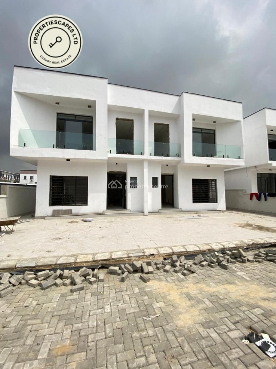 a Modern 4 Bedroom Semi Detached- Orchid -, Orchid, Lekki, Lagos, Semi-detached Duplex for Sale