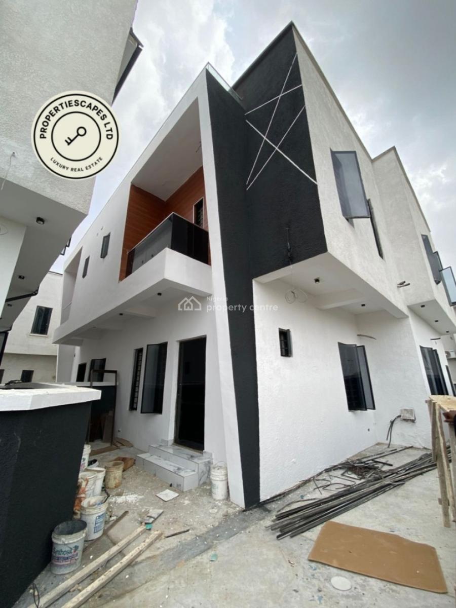 a Lovely 4 Bedroom Semi Detached - (back Unit)-, Orchid, Lekki, Lagos, Semi-detached Duplex for Sale
