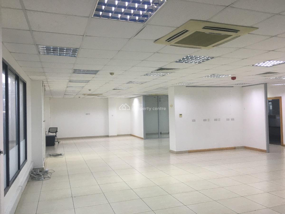 Partly Furnished Self Compound 1,298smq. with  a Warehouse, Kudirat Abiola Way, Oregun, Ikeja, Lagos, Office Space for Rent