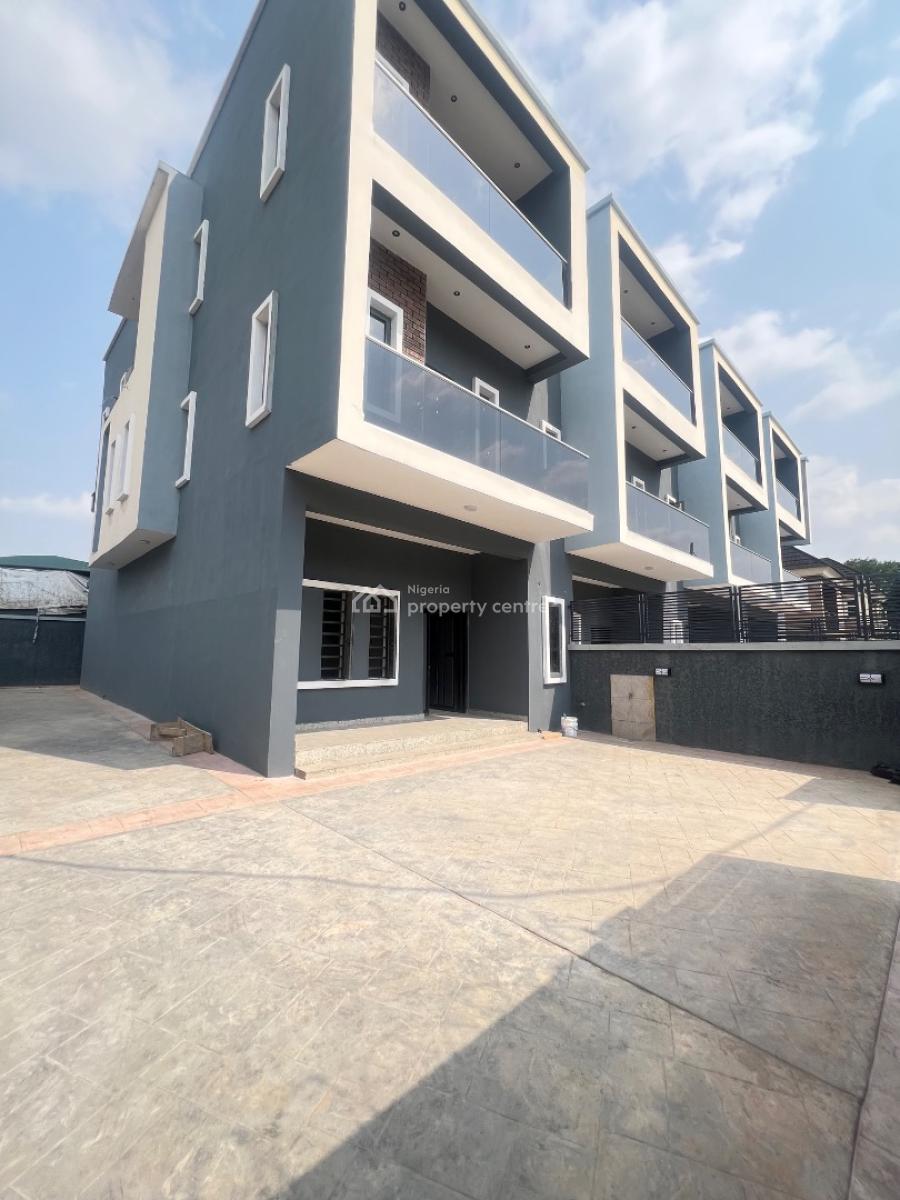Luxury Self Compound 4 Bedrooms Terrace -duplex House with Bq, Ikeja, Lagos, Terraced Duplex for Sale