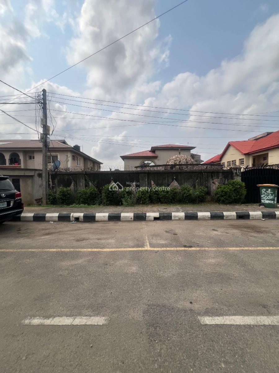 Vacant Demolishable Property on 1099sqm Within a Prime Location, Gra Phase 1, Magodo, Lagos, Residential Land for Sale