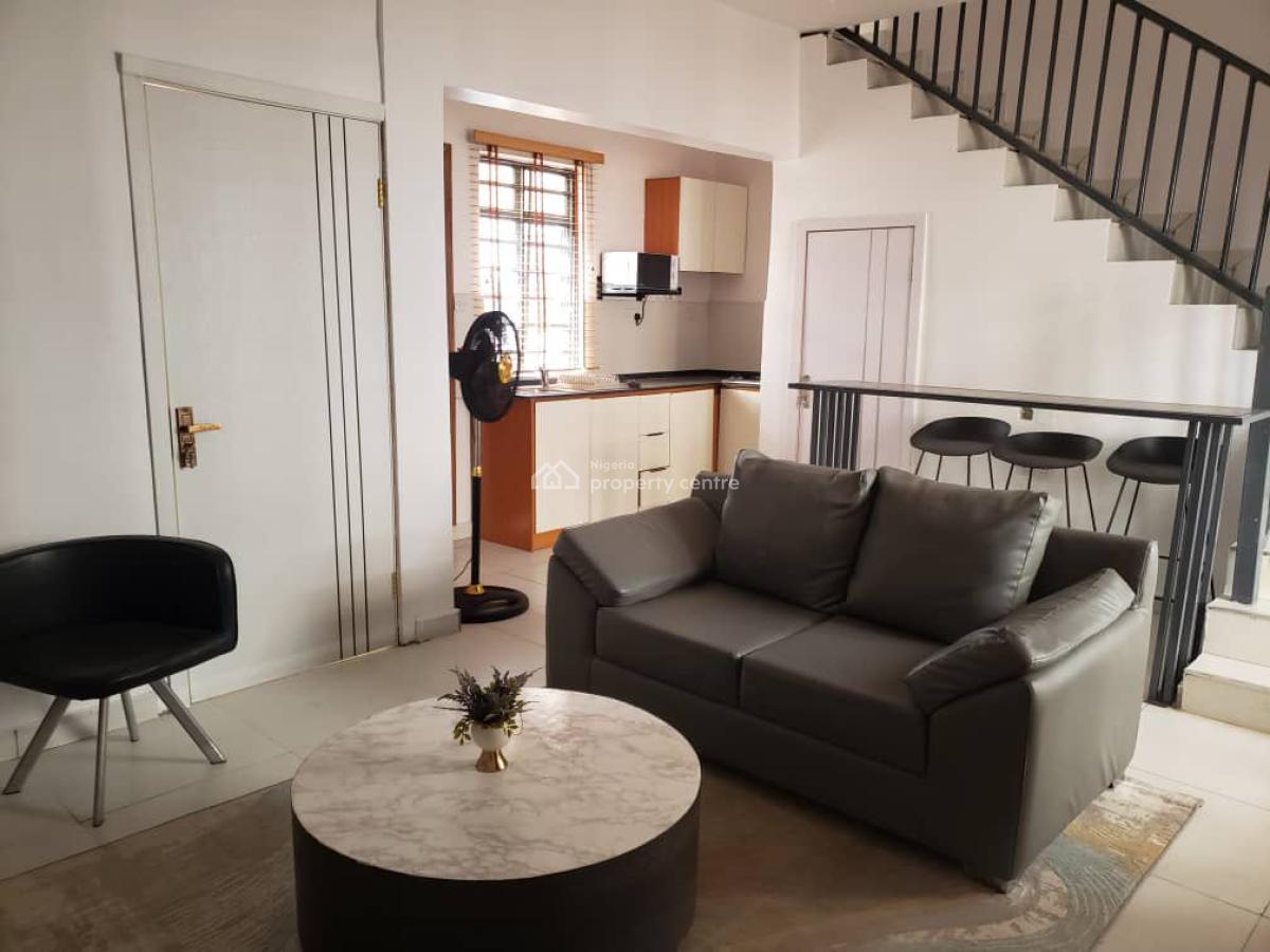 Fully Furnished Luxury 2bedrooms Terrace Duplex in an Estate, Orchid Road After Roundabout, Lekki, Lagos, Terraced Duplex for Rent