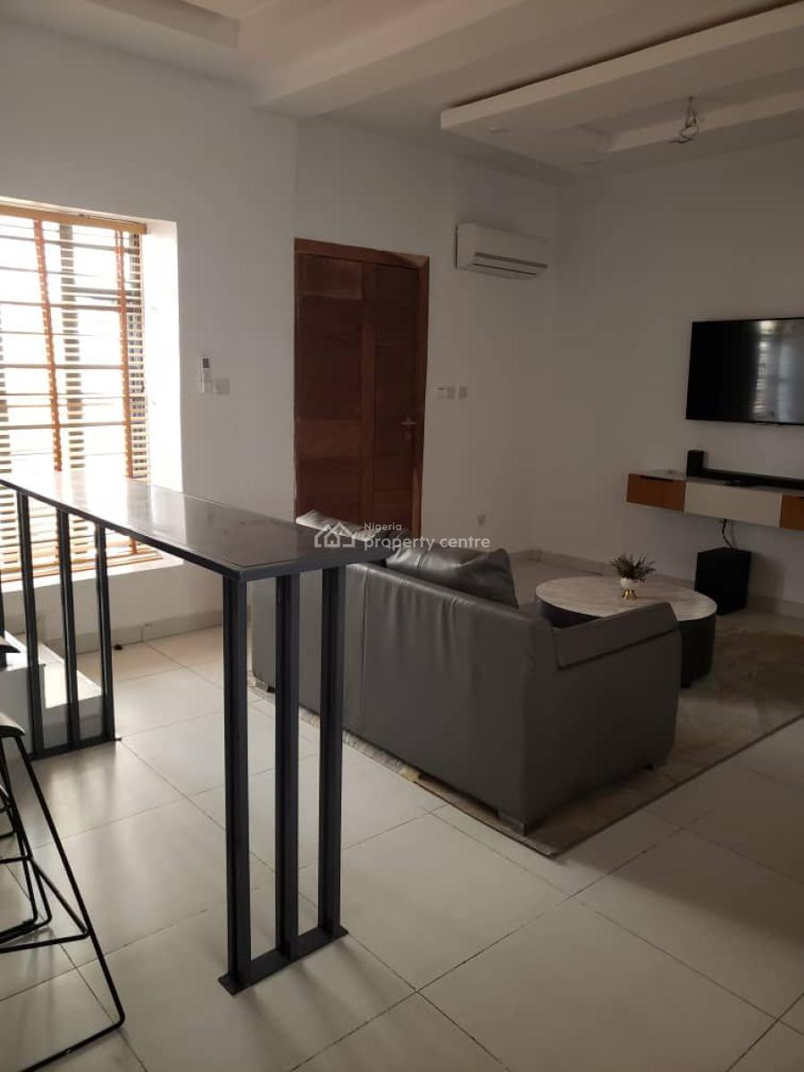 Fully Furnished Luxury 2bedrooms Terrace Duplex in an Estate, Orchid Road After Roundabout, Lekki, Lagos, Terraced Duplex for Rent