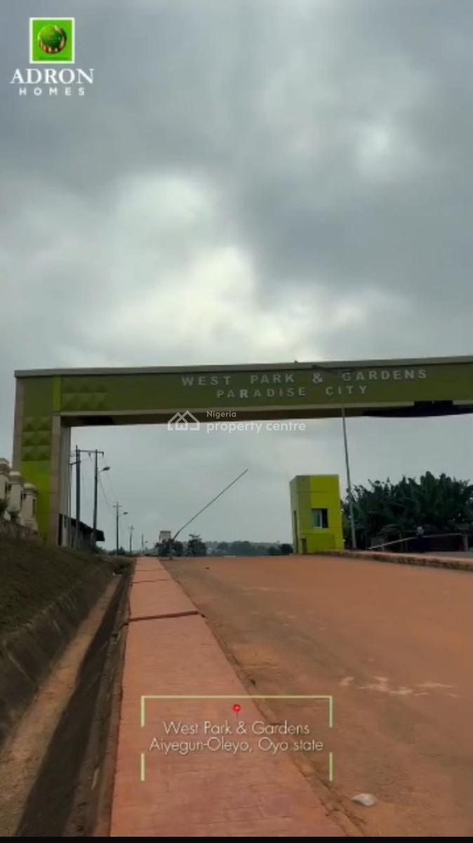 540sqm per Plot of Land in a Serene Estate., Ayegun Oleyo Road, Akala Express Road, West Park and Gardens, Oluyole, Oyo, Mixed-use Land for Sale