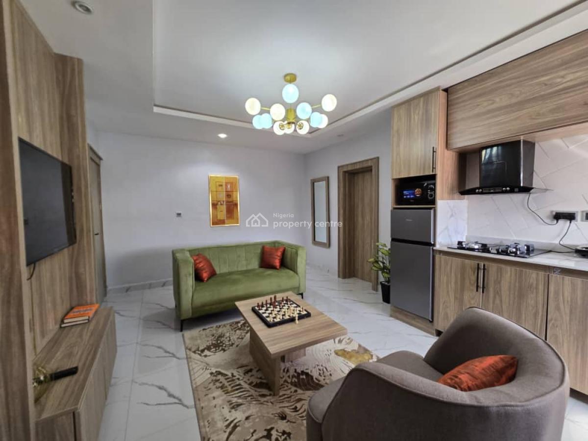 1 Bedroom Furnished and Serviced Apartment, Utako, Abuja, Flat / Apartment for Rent