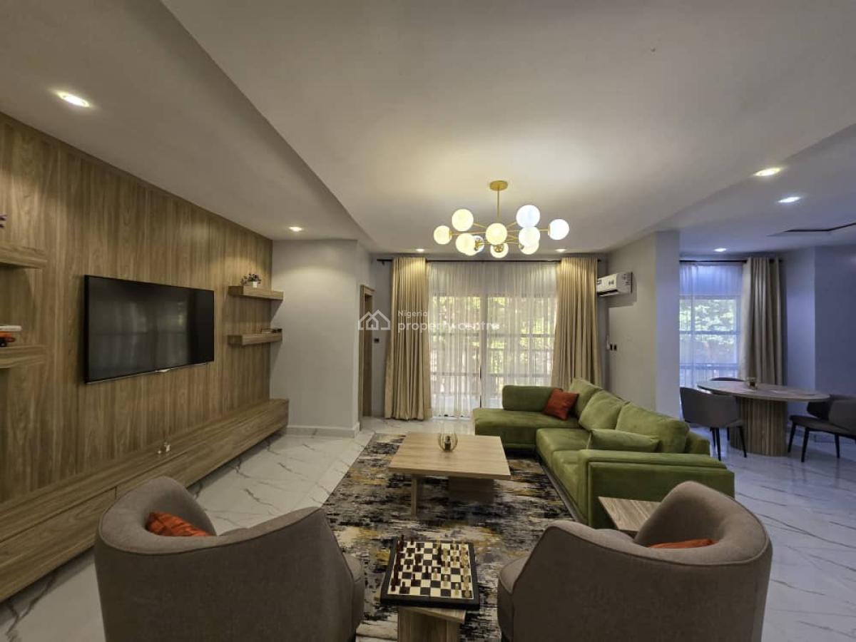 Utako District Fully Furnished and Service 2 Bedroom Apartment, District Abuja, Utako, Abuja, Flat / Apartment for Rent