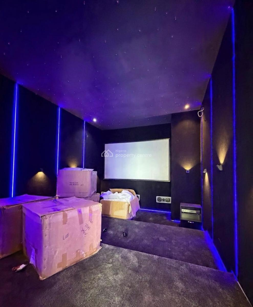 Luxury 5 Bedroom Detached Duplex with Pool,cinema,gym and Bq, Chevron, Lekki, Lagos, Detached Duplex for Sale