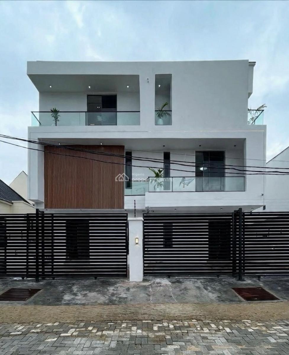 Lovely 4 Bedroom Semi Detached Duplex with Bq, Chevron, Lekki, Lagos, Semi-detached Duplex for Sale