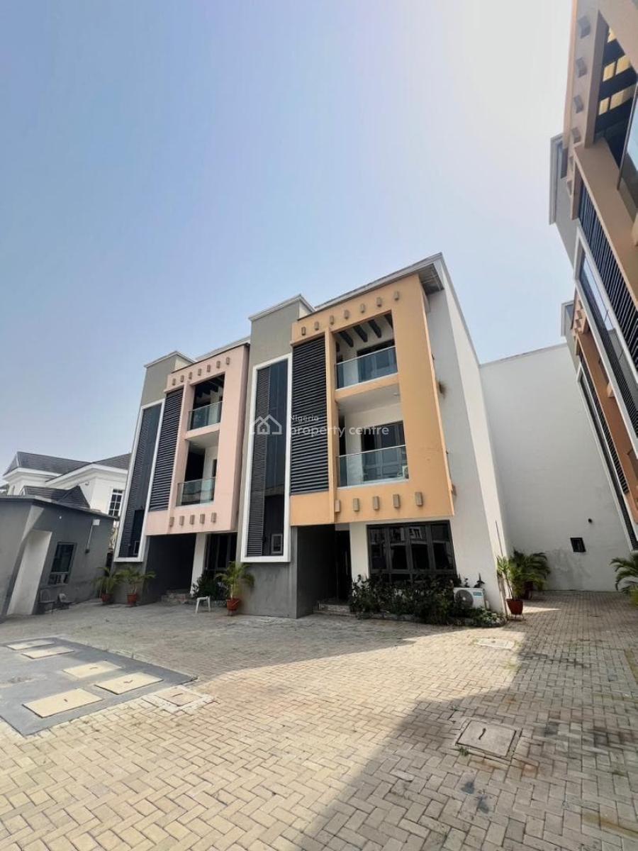 a Well-finished 4 Bedroom Terrace Residence with 1 Room Boys Quarter, Banana Island, Ikoyi, Lagos, Terraced Duplex for Rent