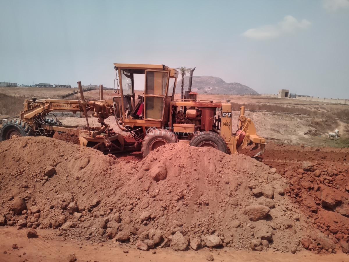 a Buildable Estate Plot in a High Rising Hutu Golf City-developed Site, Lugbe District, Abuja, Residential Land for Sale