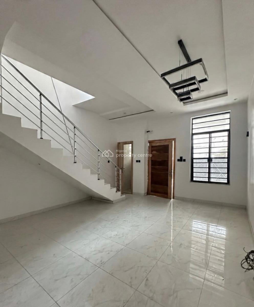 Well Designed 4 Bedroom Terrace Duplex with Bq, Chevron, Lekki, Lagos, Terraced Duplex for Sale