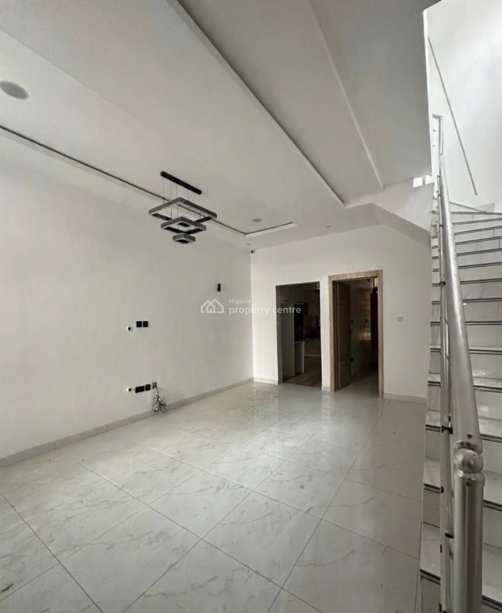 Well Designed 4 Bedroom Terrace Duplex with Bq, Chevron, Lekki, Lagos, Terraced Duplex for Sale