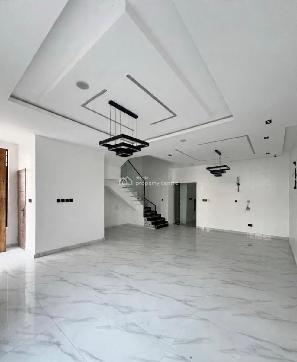 Luxury 4 Bedroom Semi Detached Duplex with Bq, Chevron, Lekki, Lagos, Semi-detached Duplex for Sale