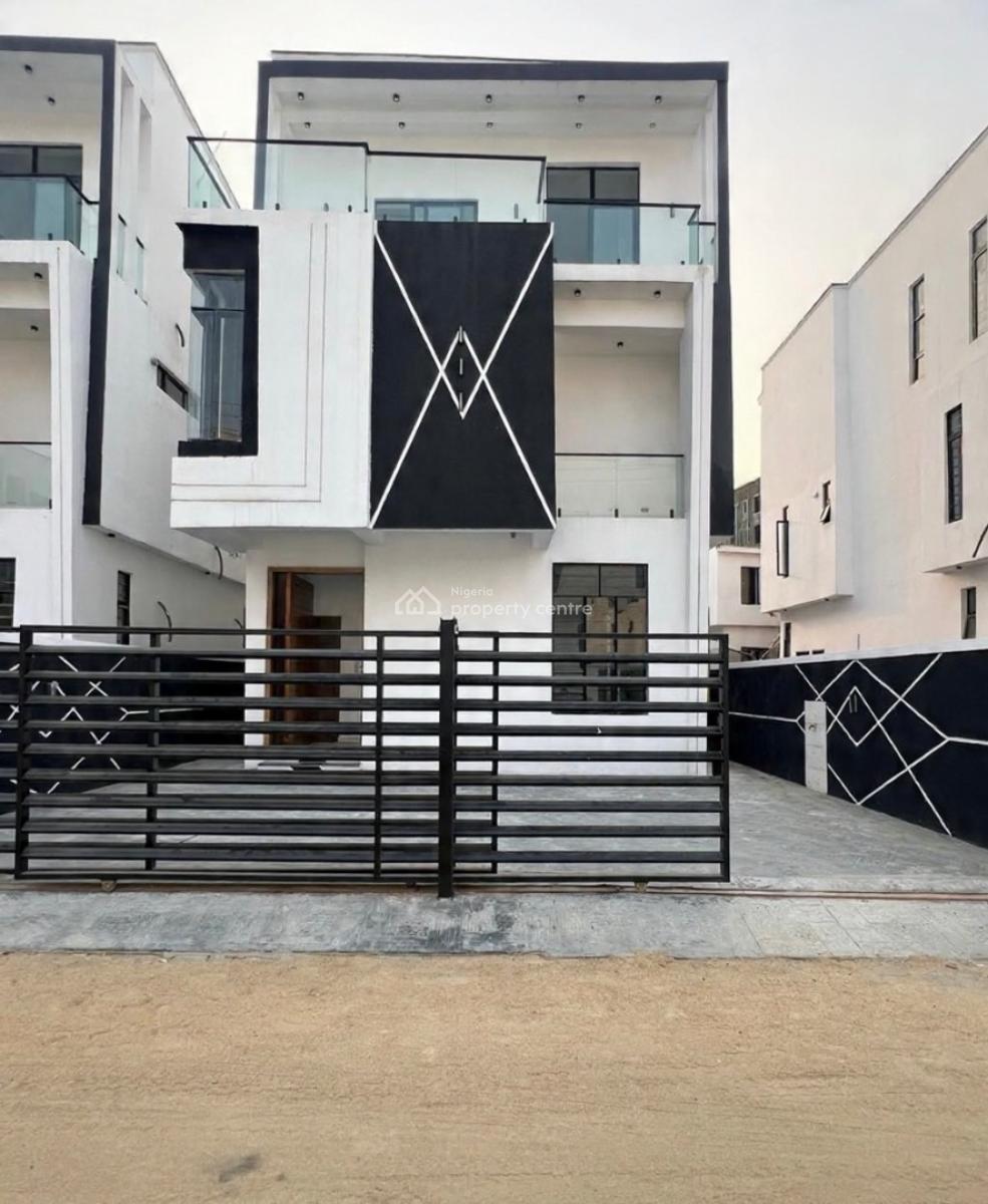 Luxury 5 Bedroom Detached Duplex with Bq, Chevron, Lekki, Lagos, Detached Duplex for Sale
