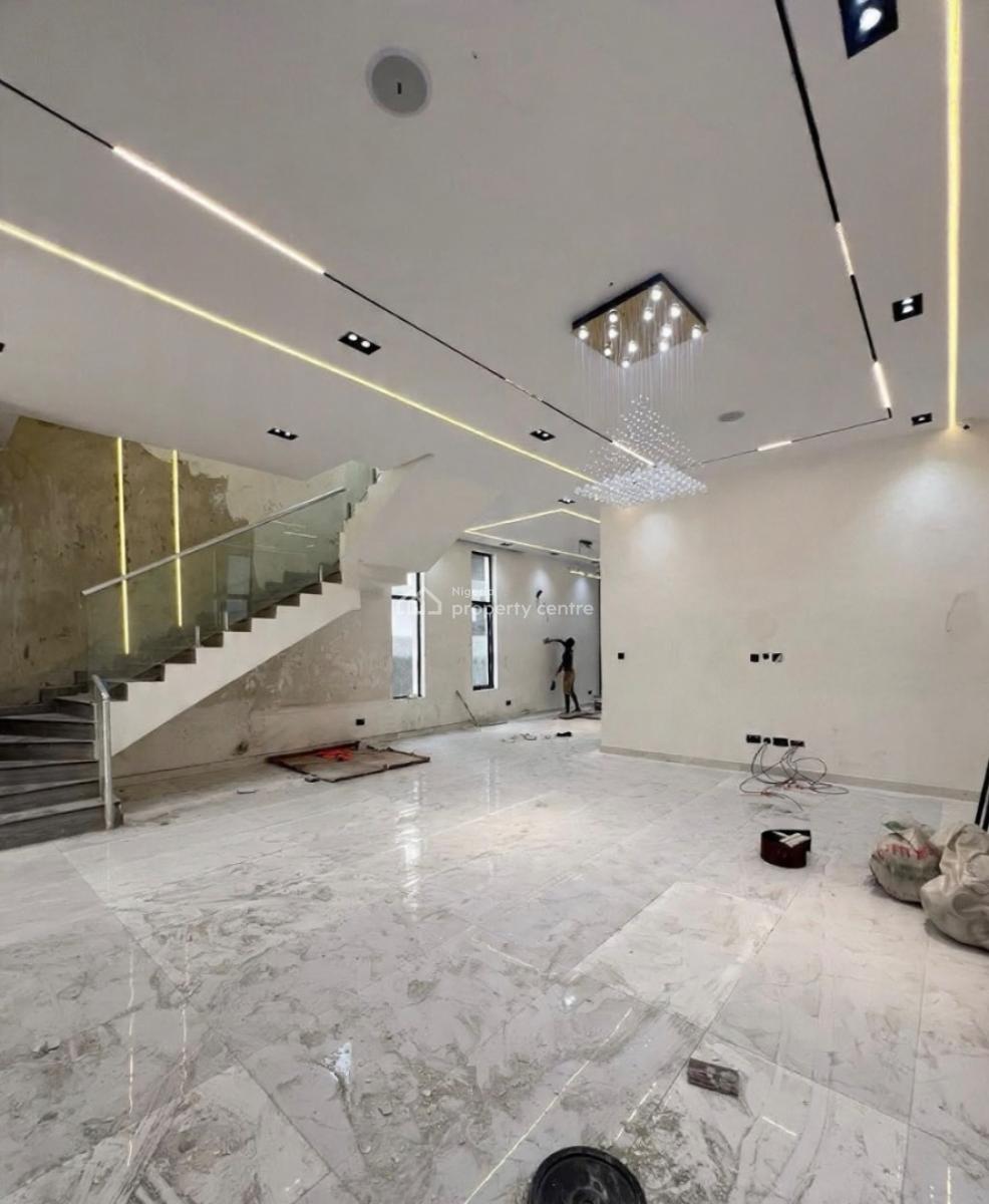 Luxury 5 Bedroom Detached Duplex with Swimming Pool and Bq, Chevron, Lekki, Lagos, Detached Duplex for Sale