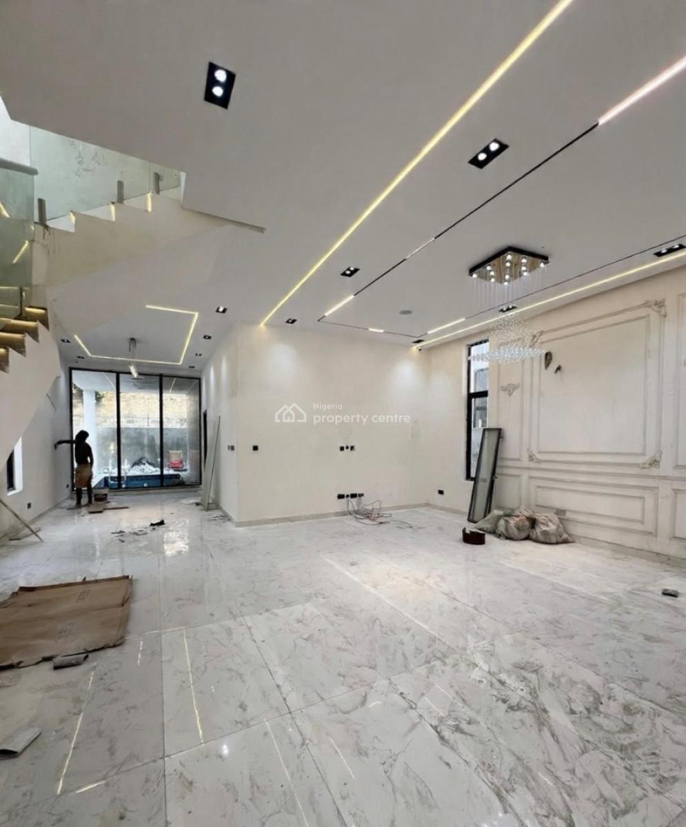 Luxury 5 Bedroom Detached Duplex with Swimming Pool and Bq, Chevron, Lekki, Lagos, Detached Duplex for Sale