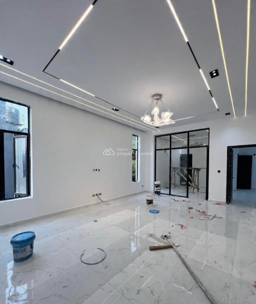 Luxury 5 Bedroom Detached Duplex with Swimming Pool and Bq, Chevron, Lekki, Lagos, Detached Duplex for Sale