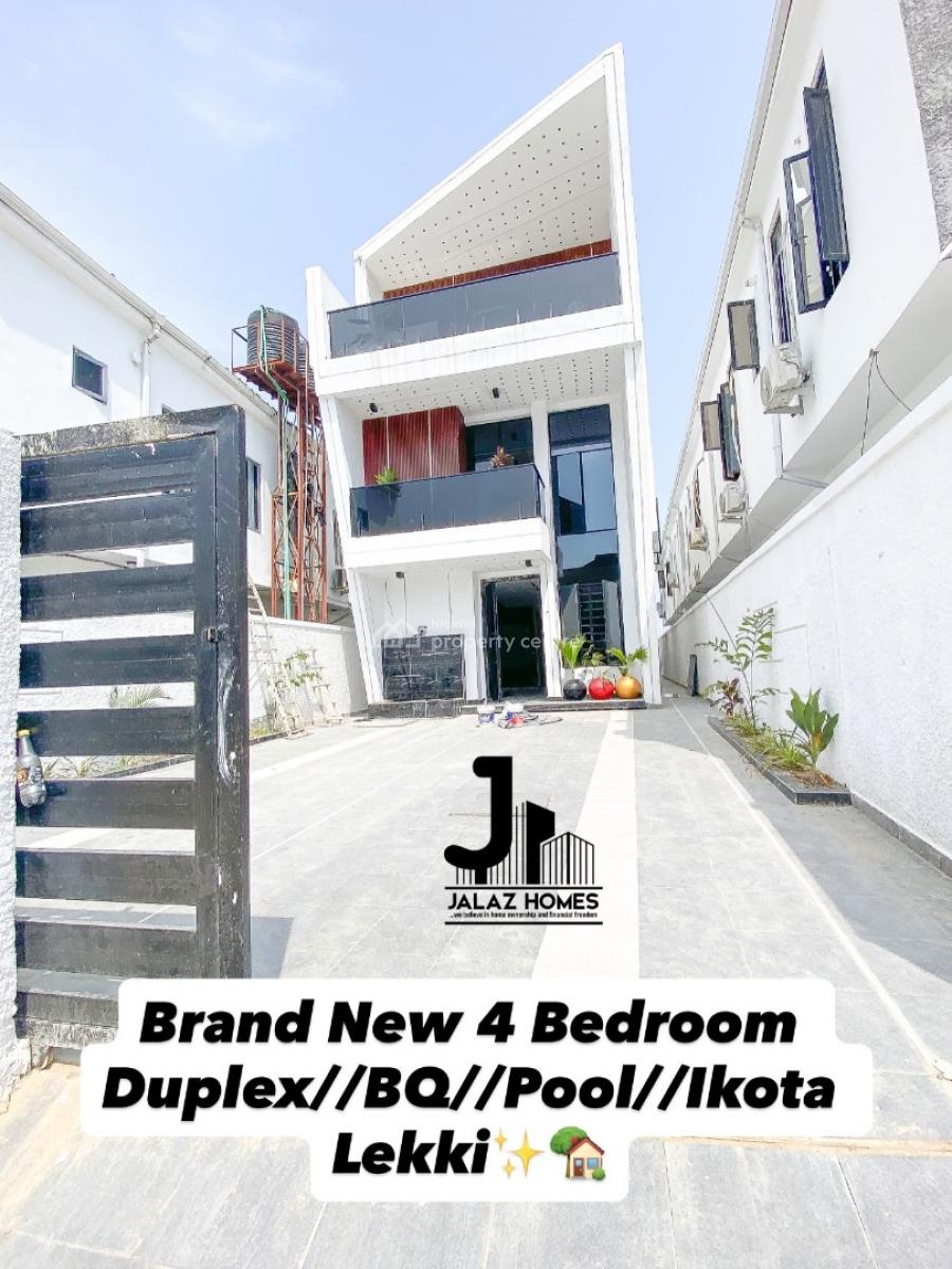 Brand New 4 Bedroom Detached Home, Ikota, Lekki, Lagos, House for Sale