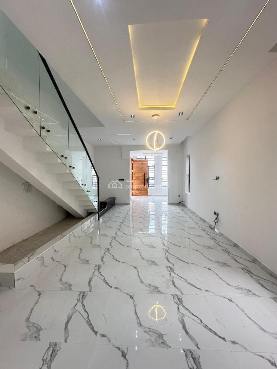 Exquisite 4-bedroom Semi-detached Duplex with Bq -- Idado, Lekki, Idado, Lekki, Lagos, Semi-detached Duplex for Sale