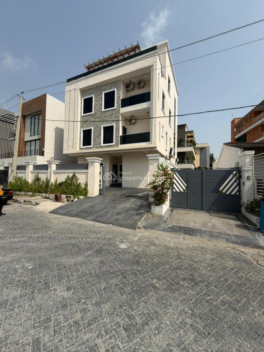 Amazing 5bedroom Duplex with a Bq,pool,cinema Located in a Secured Env, Lekki Phase 1, Lekki, Lagos, Detached Duplex for Sale