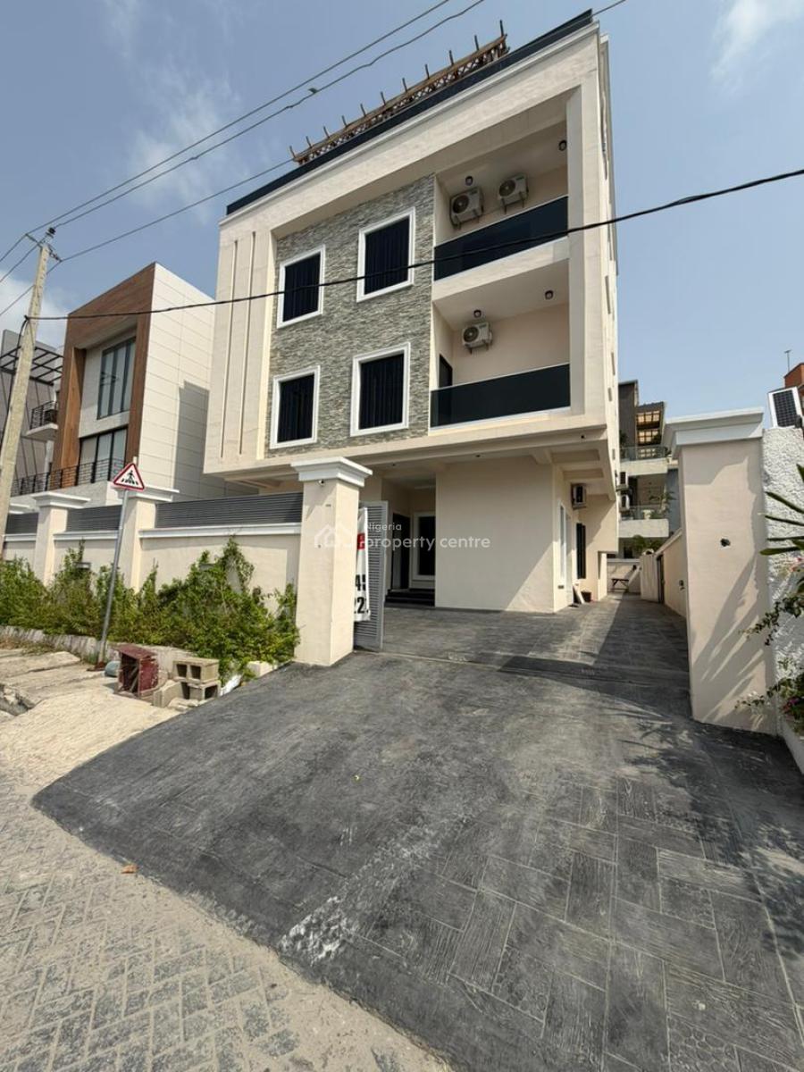 Amazing 5bedroom Duplex with a Bq,pool,cinema Located in a Secured Env, Lekki Phase 1, Lekki, Lagos, Detached Duplex for Sale