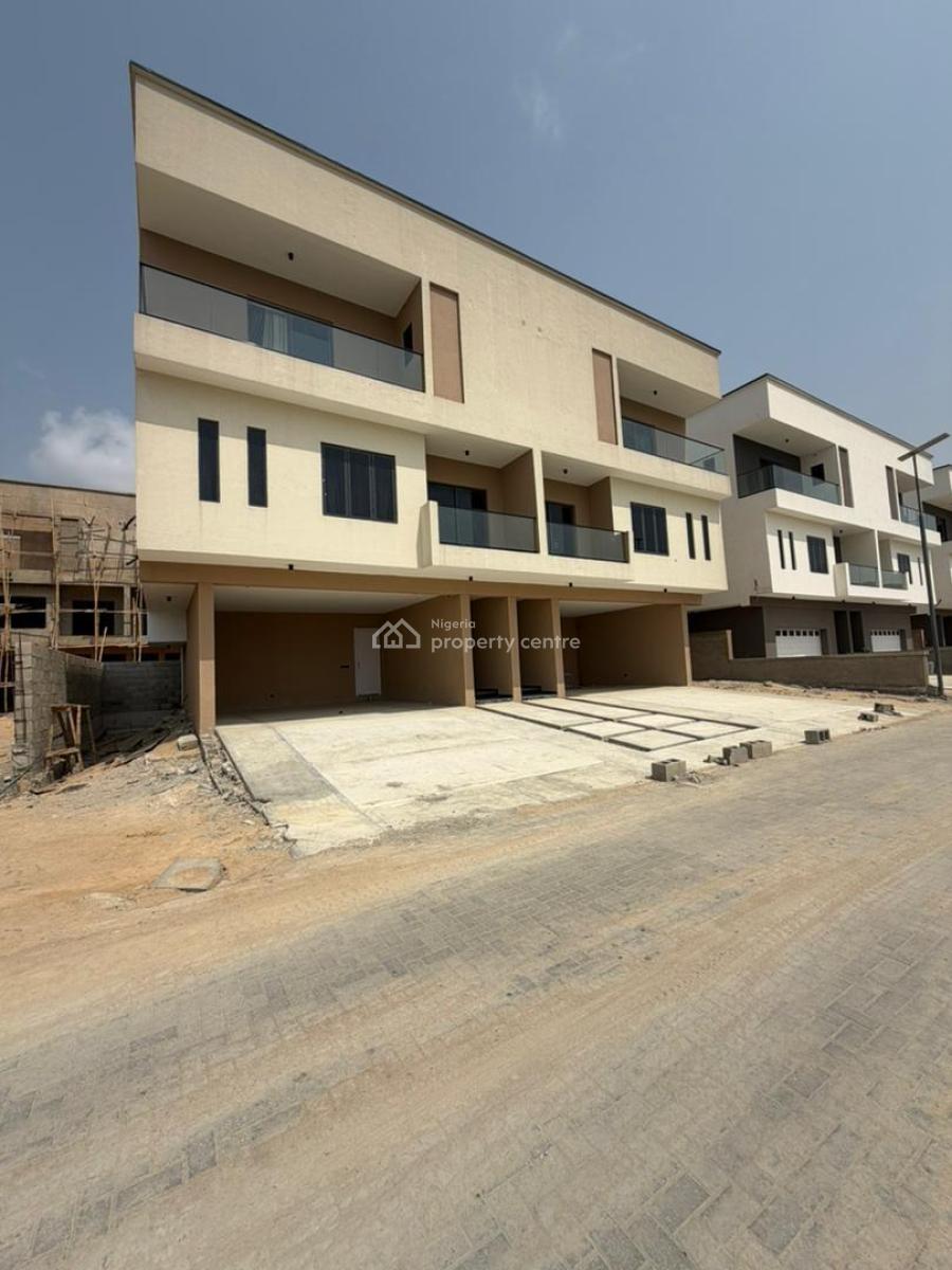 Lovely 4 Bedroom Semi Detached Duplex with a Bq Located in a Serene En, Lekki Phase 1, Lekki, Lagos, Semi-detached Duplex for Sale