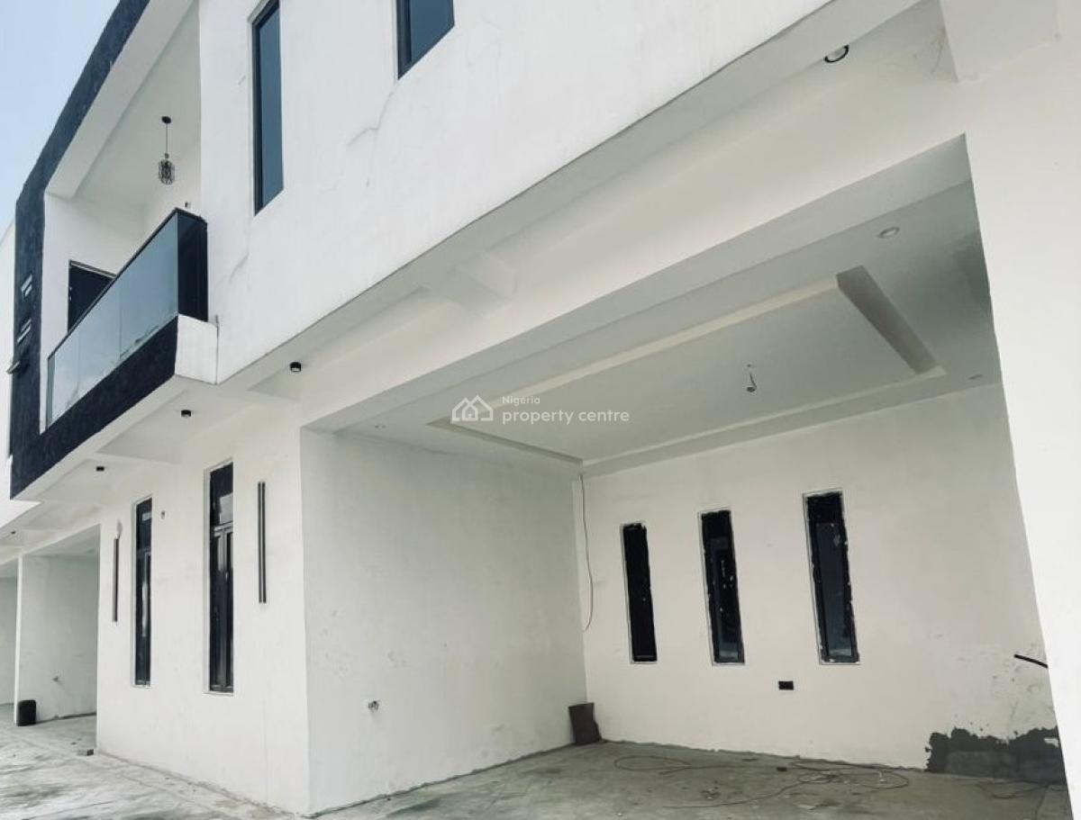 Newly Built and Exotic 4bed Terrace Duplex in an Armed Estate, Before Lbs in Abraham Adesanya, Ajah, Lagos, Terraced Duplex for Rent