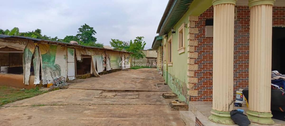 Spacious 3 Bedroom Bungalow on 2 Plots, Golden Estate, Ajara Olorunda Road, Akobo, Ibadan, Oyo, House for Sale