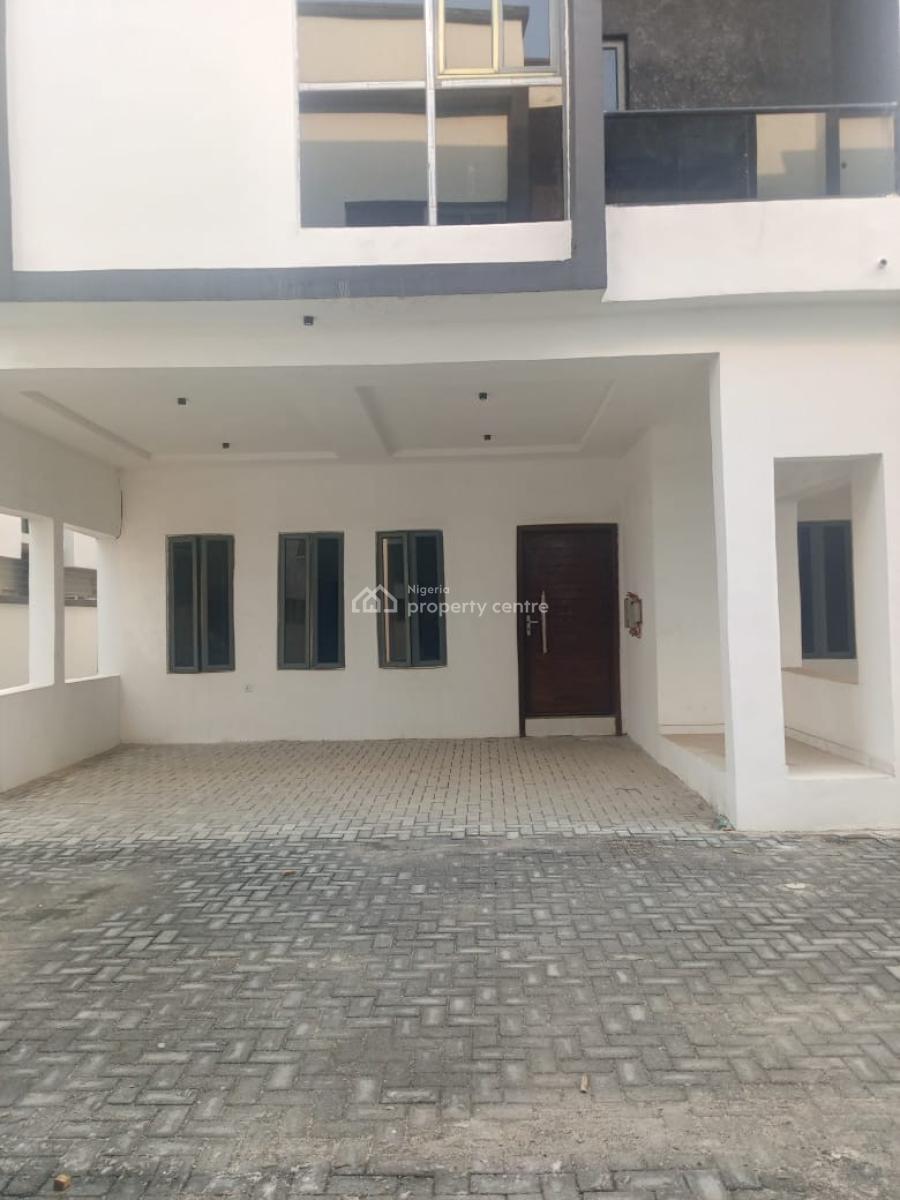 Newly Built 4 Bedrooms Terraced Duplex, Golden Garden Terrace, New Road, Close to Coastal Road, Lekki, Lagos, Terraced Duplex for Rent