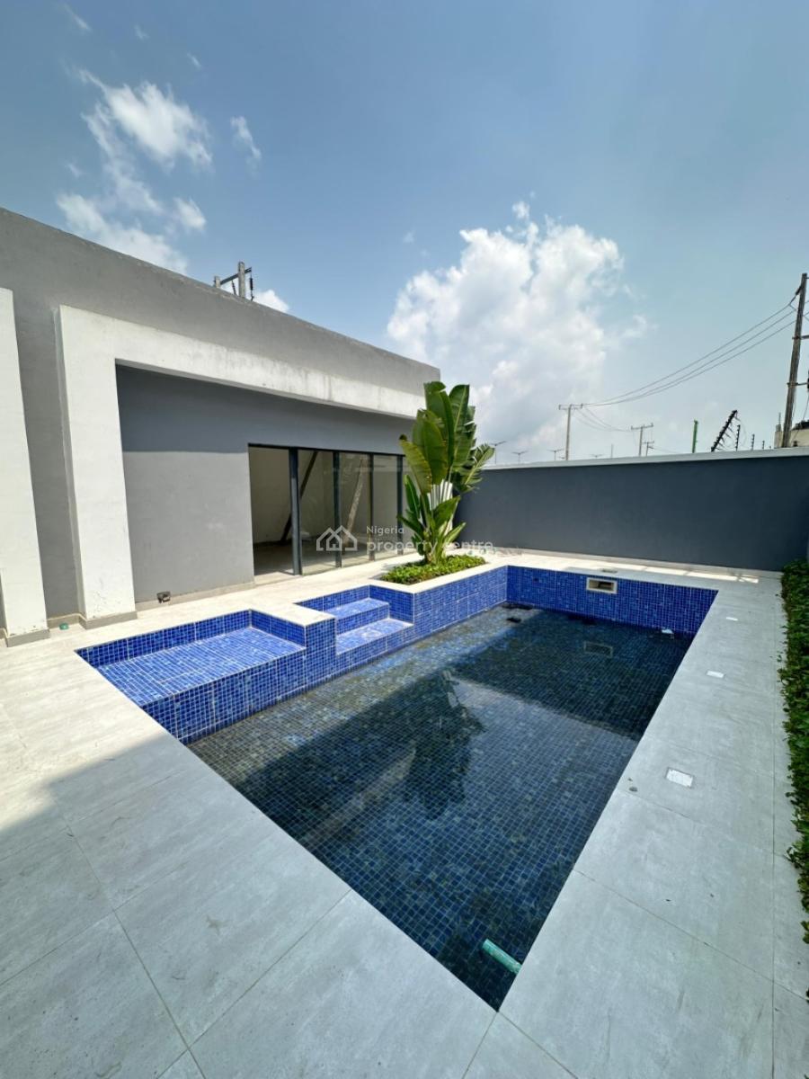 Well Built 4 Bedroom Terrace Duplex with Swimming Pool and Gym, Ikatee, Lekki, Lagos, Terraced Duplex for Sale