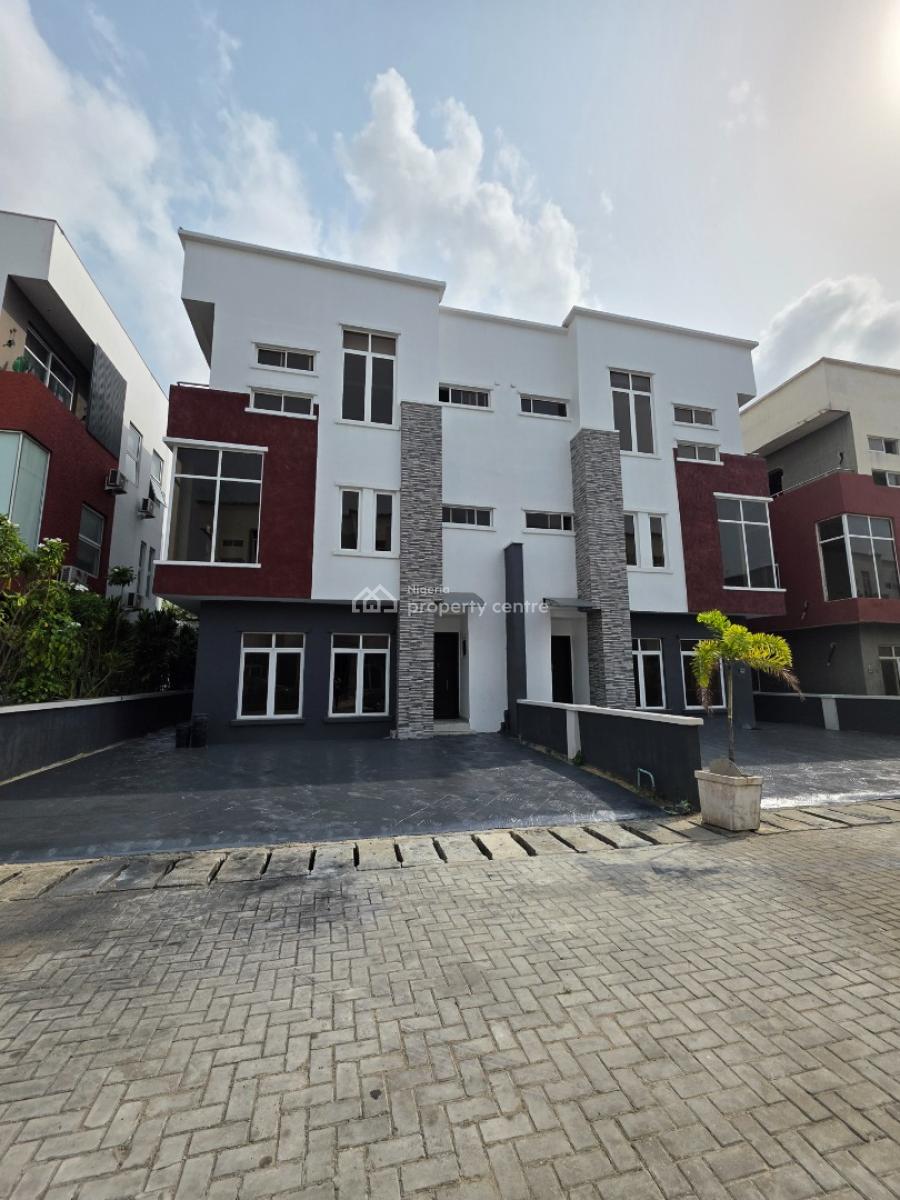 Luxury 4 Bedroom Semi-detached Duplex with Bq, Osapa, Lekki, Lagos, Semi-detached Duplex for Sale