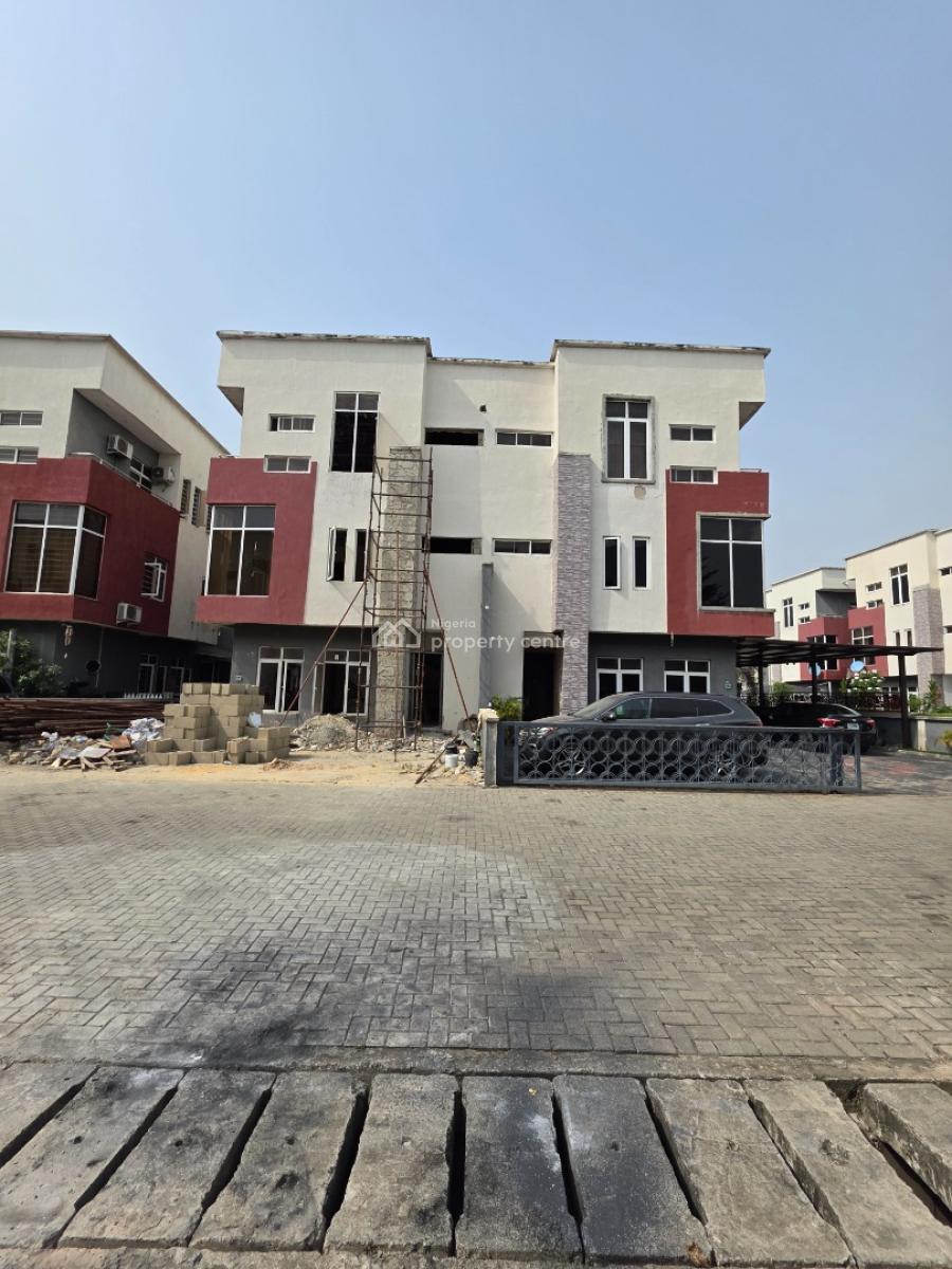 Luxury 4 Bedroom Semi-detached Duplex with Bq, Osapa, Lekki, Lagos, Semi-detached Duplex for Sale