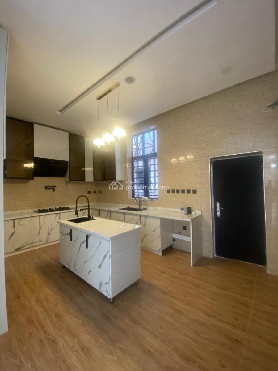 Beautiful 5 Bedroom Fully Detached Duplex with Bq, Swim Pool, Sangotedo, Ajah, Lagos, Detached Duplex for Sale