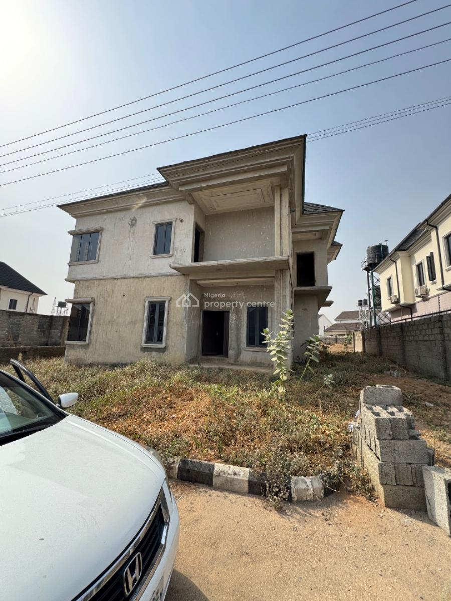 4 Bedroom Detached Duplex and a Room Bq( Carcass), Sabon Lugbe, Lugbe District, Abuja, House for Sale