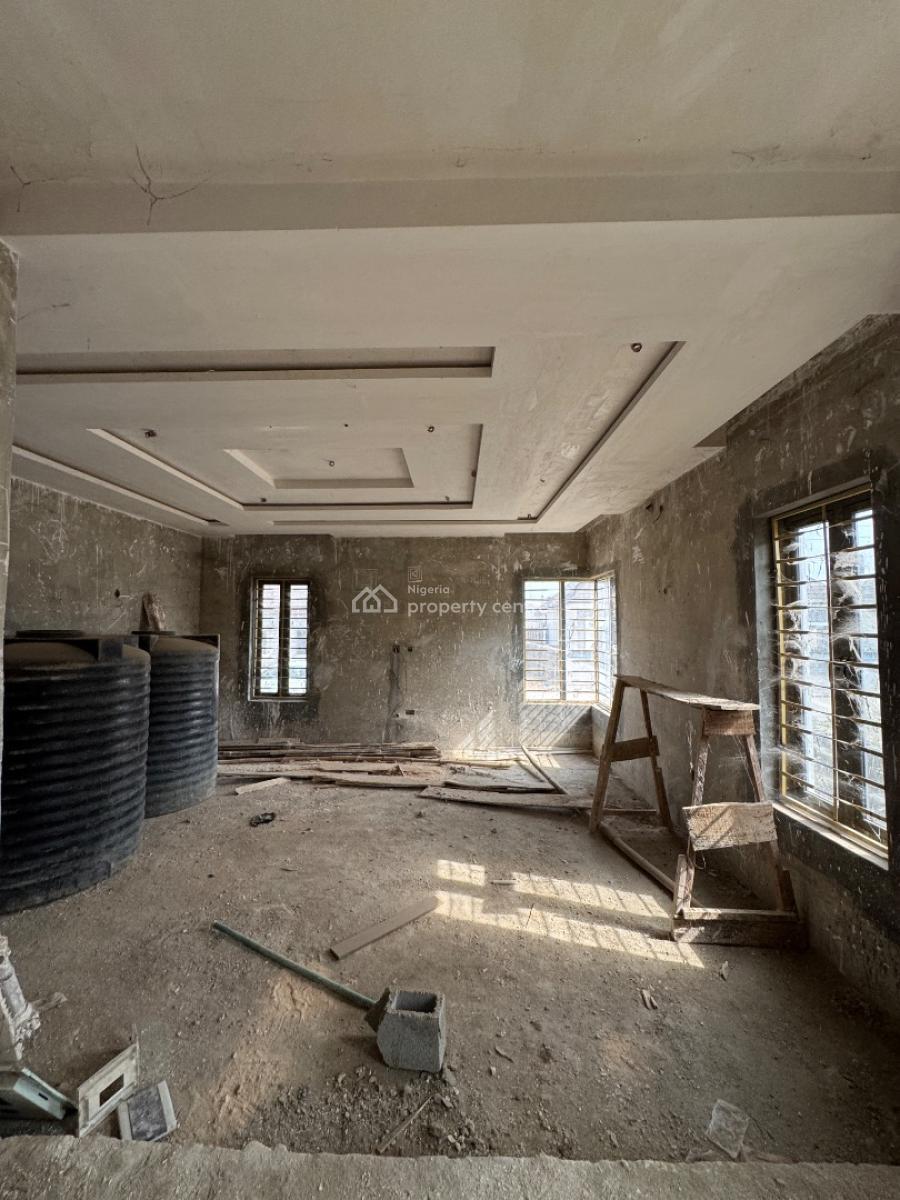 4 Bedroom Detached Duplex and a Room Bq( Carcass), Sabon Lugbe, Lugbe District, Abuja, House for Sale