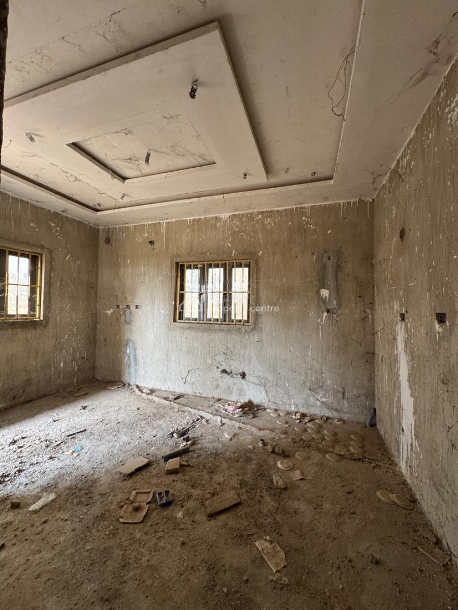 4 Bedroom Detached Duplex and a Room Bq( Carcass), Sabon Lugbe, Lugbe District, Abuja, House for Sale