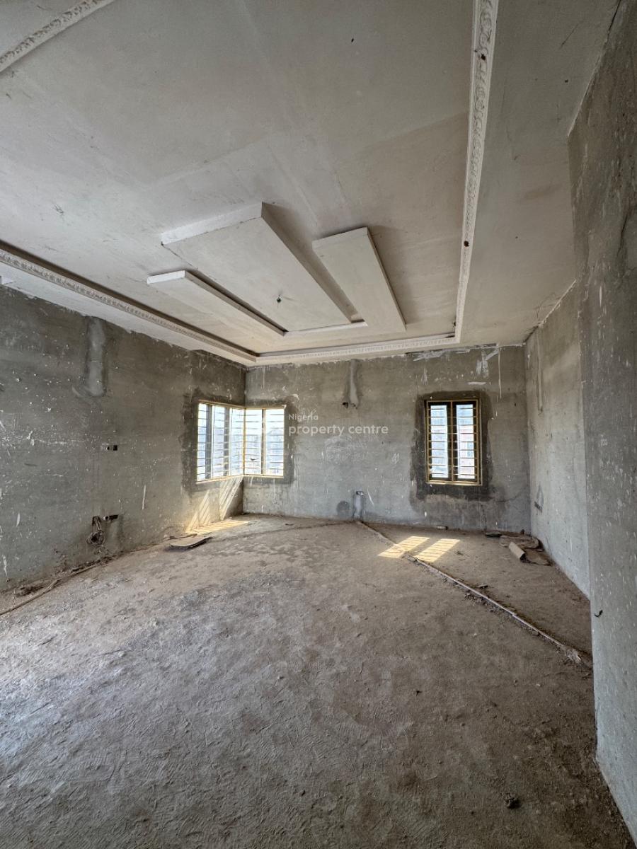 4 Bedroom Detached Duplex and a Room Bq( Carcass), Sabon Lugbe, Lugbe District, Abuja, House for Sale